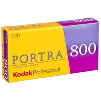 Portra 800 Color Negative Film (120R oll Film, 5-Pack)