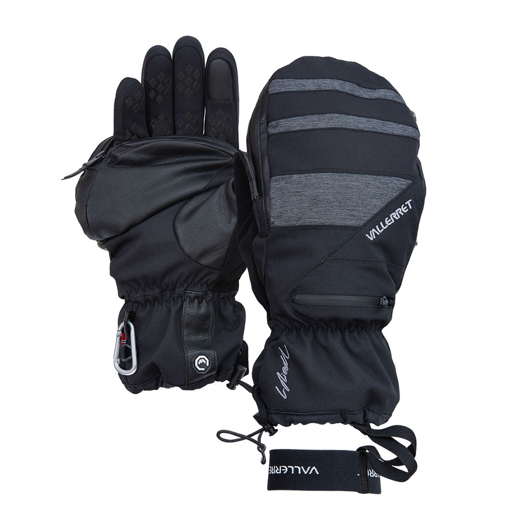 Skadi LRS Zipper Mitts (Black, XL)