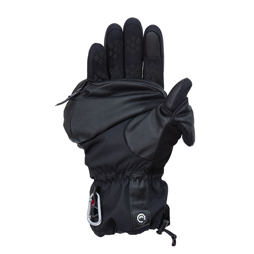 Skadi LRS Zipper Mitts (Black, XL)
