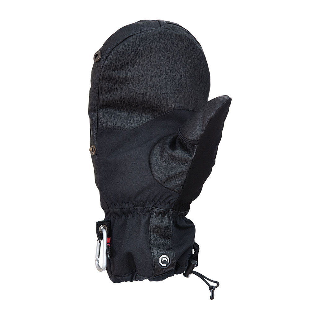 Skadi LRS Zipper Mitts (Black, XL)