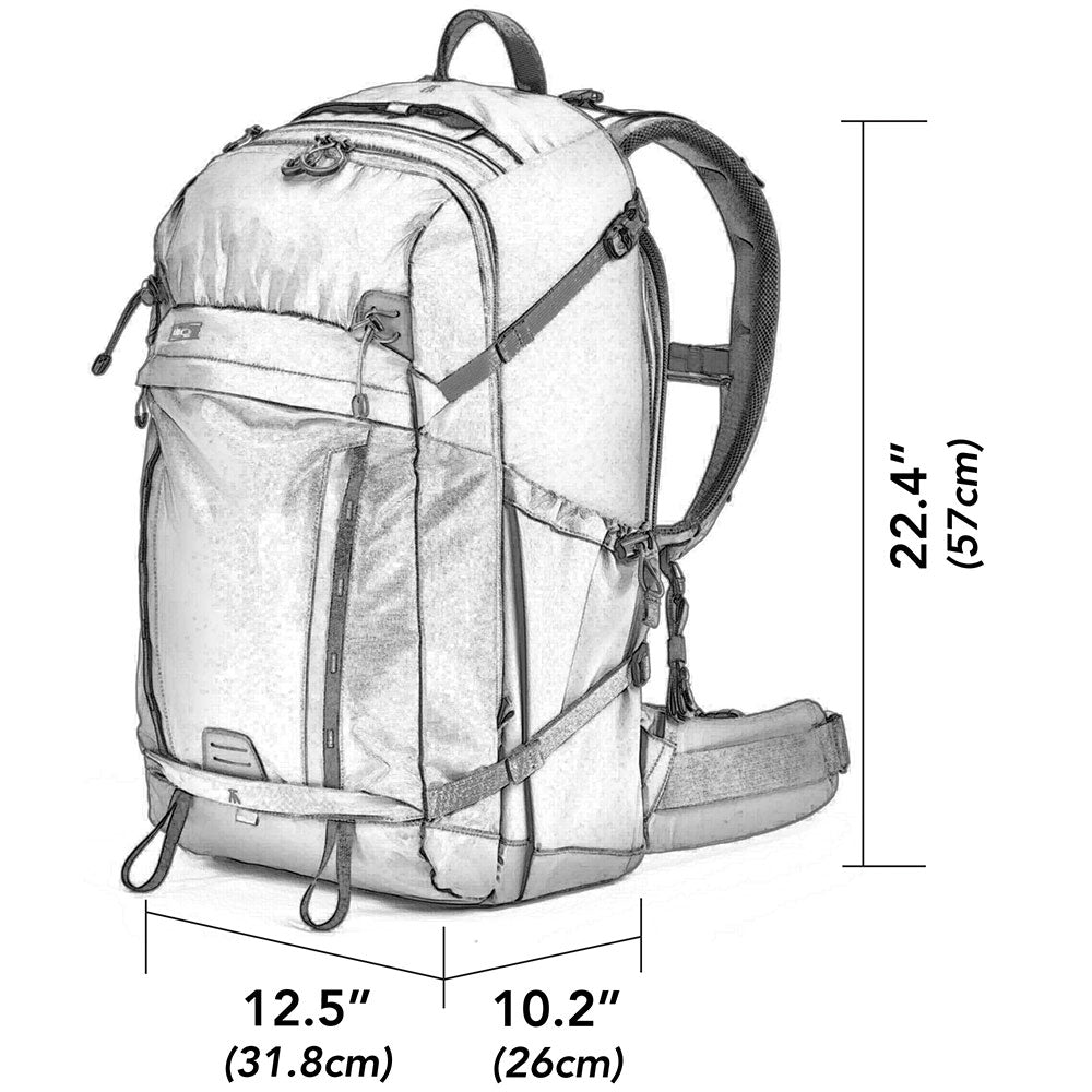 BackLight 36L Backpack (Slate Black)