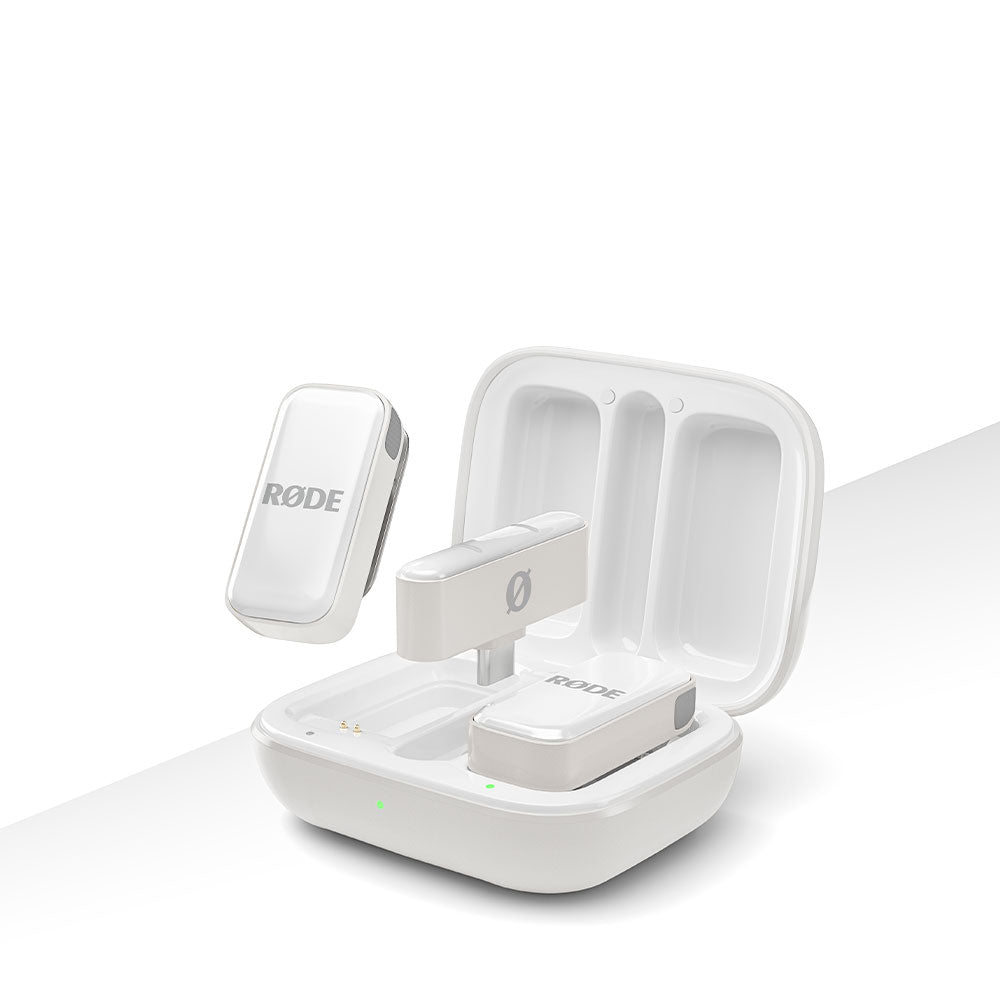 Wireless Micro Ultra-compact Wireless Microphone (USB-C, White)