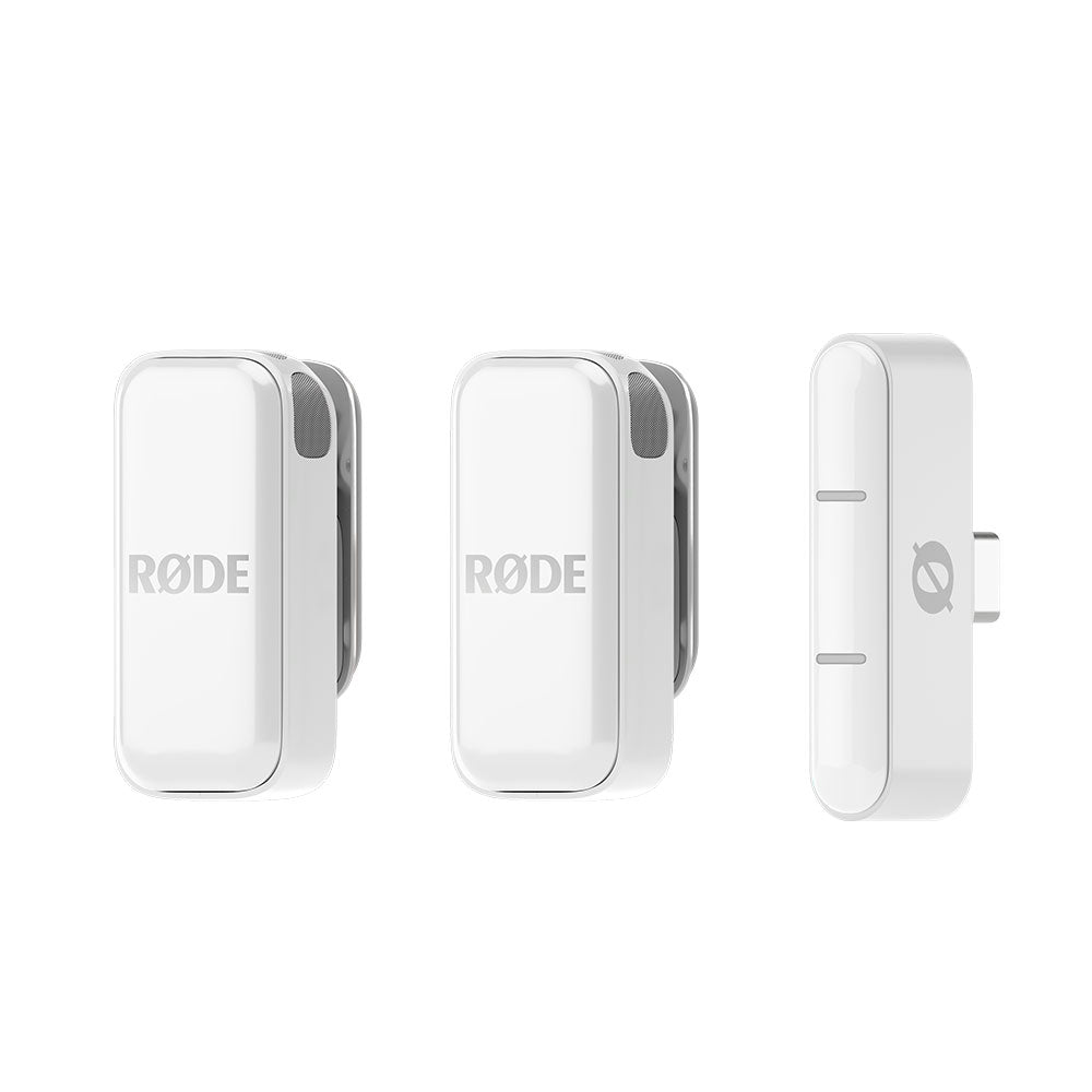 Wireless Micro Ultra-compact Wireless Microphone (USB-C, White)