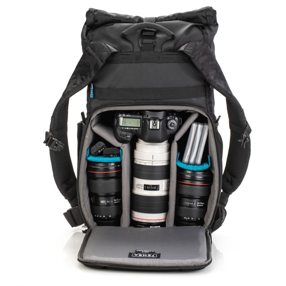 Fulton v2 16L All Weather Backpack (Black Camo)