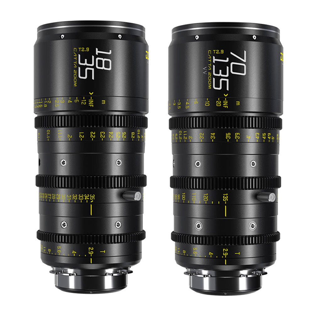 Catta Ace 18-35mm / 70-135mm PL/EF Kit (Black)