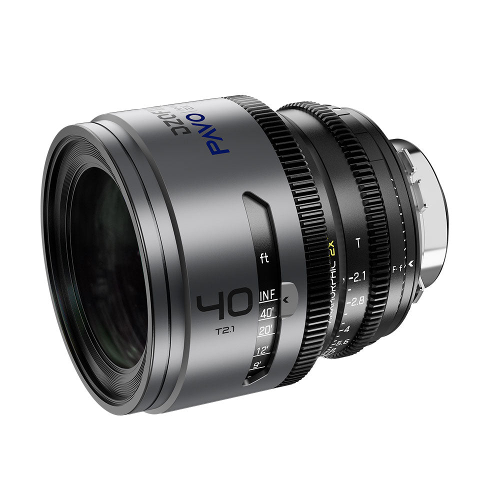 Pavo 40mm T2.1 2X Anamorphic PL/EF (Blue Coating)