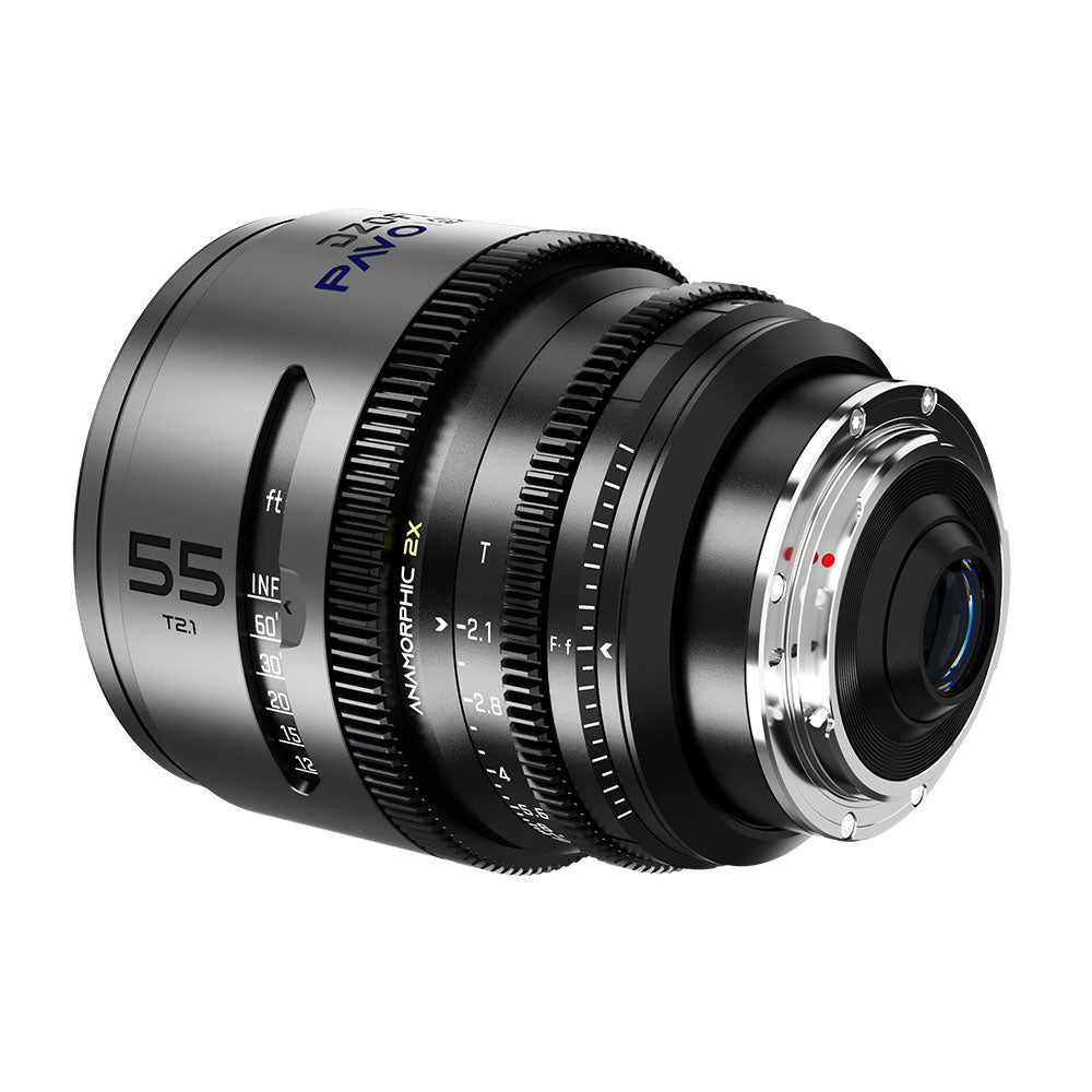 Pavo 55mm T2.1 2X Anamorphic PL/EF (Blue Coating)
