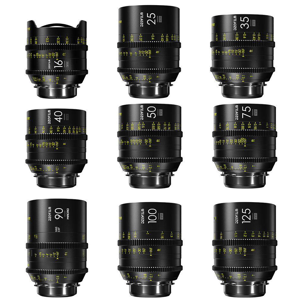 Vespid Prime 16/25/35/40/50/75/90/100/125mm V2 PL/EF Kit (Black)