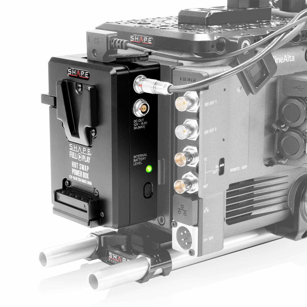 Boîtier d’alimentation à fonction Hot Swap V-Mount 14.4v 36Wh