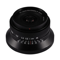 15mm f/5 Cookie FF with Automatic Aperture for Nikon Z (Black)