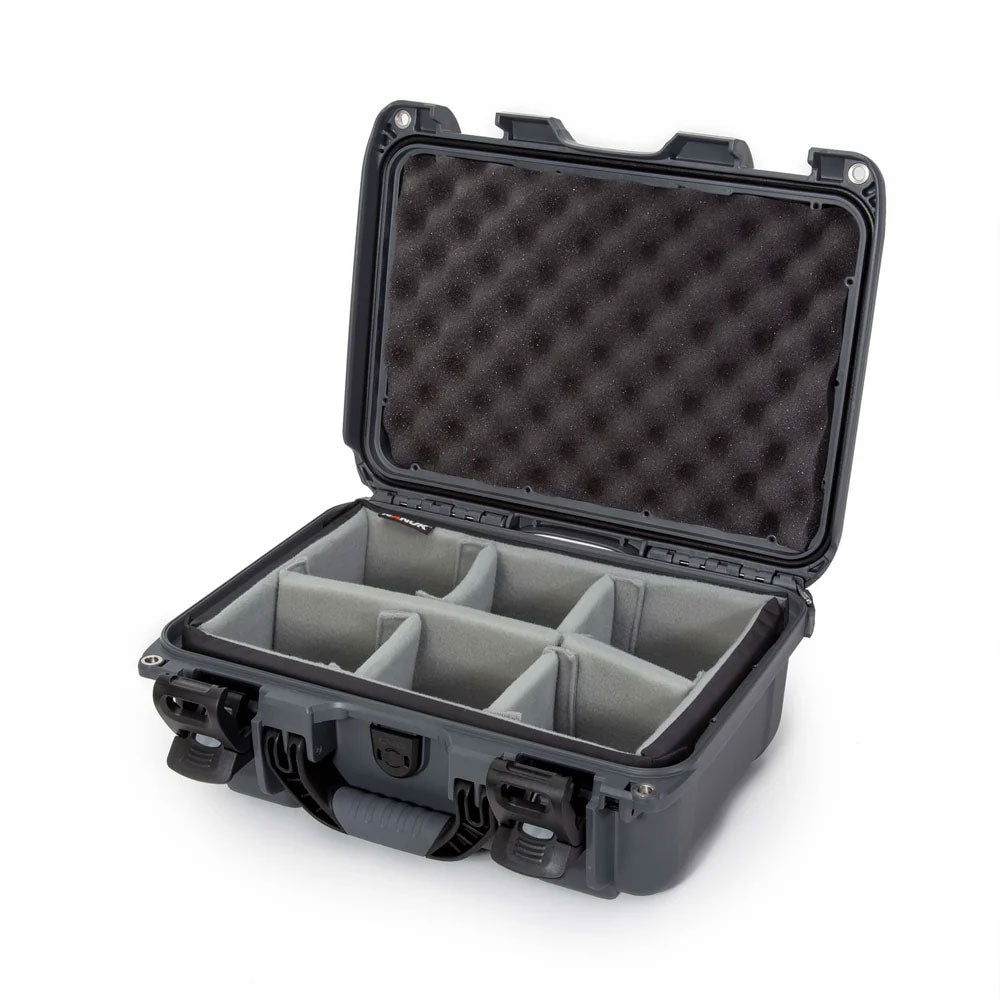 Nanuk 915 Hard Case with Padded Dividers (Graphite)