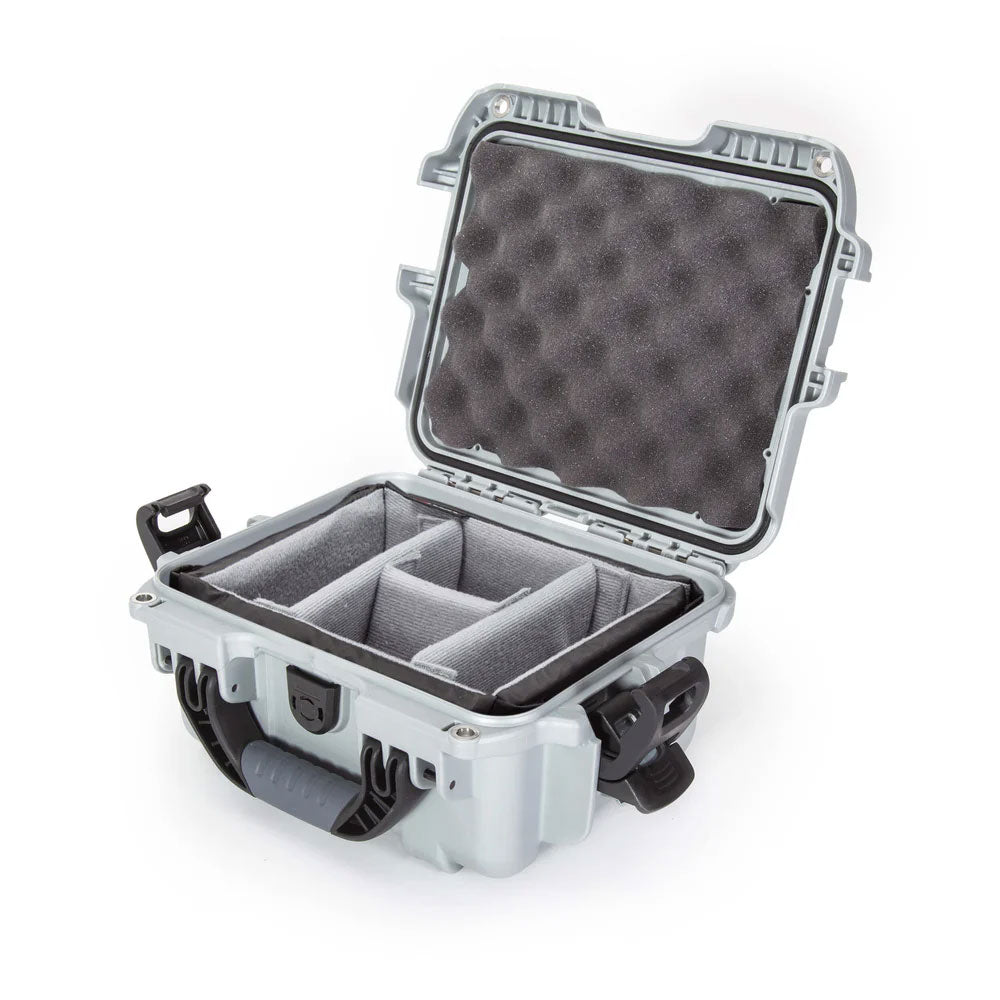 Nanuk 905 Hard Case with Padded Dividers (Silver)
