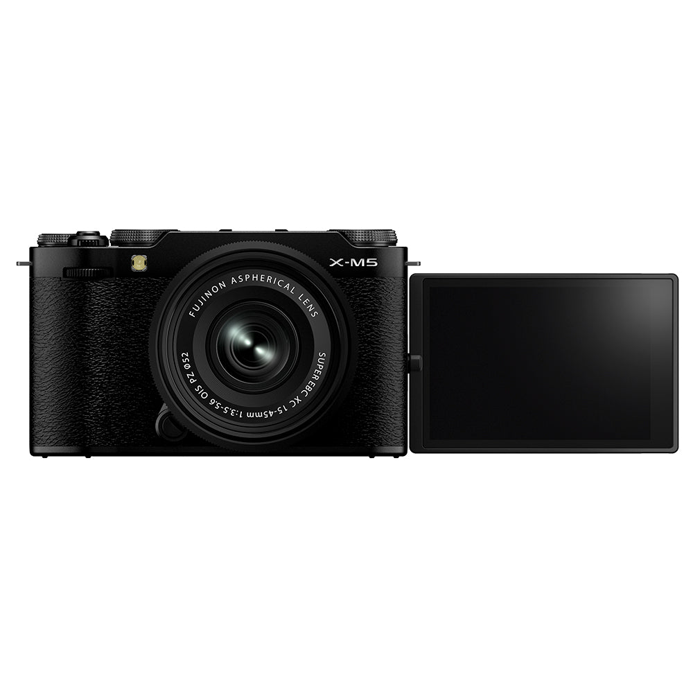 X-M5 Mirrorless Camera with XC 15-45mm f/3.5-5.6 OIS PZ Lens (Black)