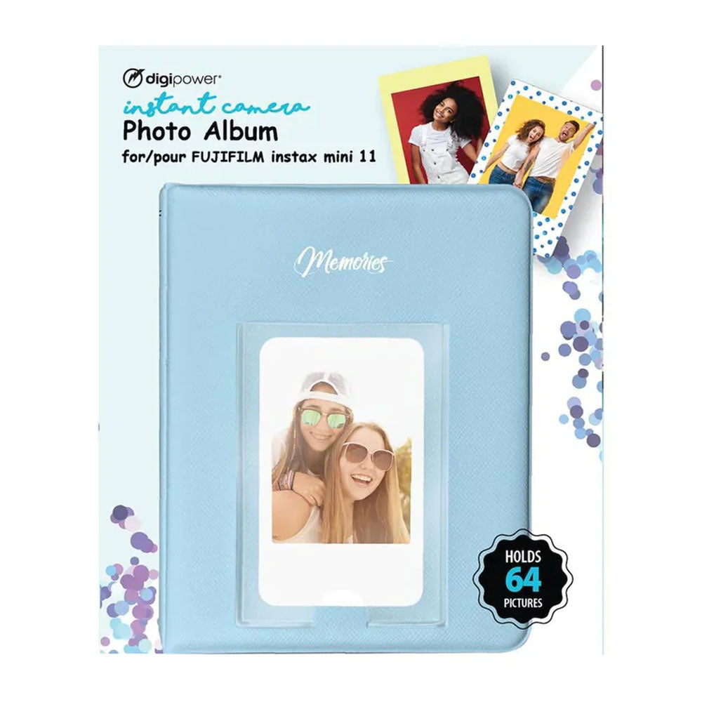 DigiPower Photo Album for Instax Mini (64 Photos, Blue) – Gosselinphoto