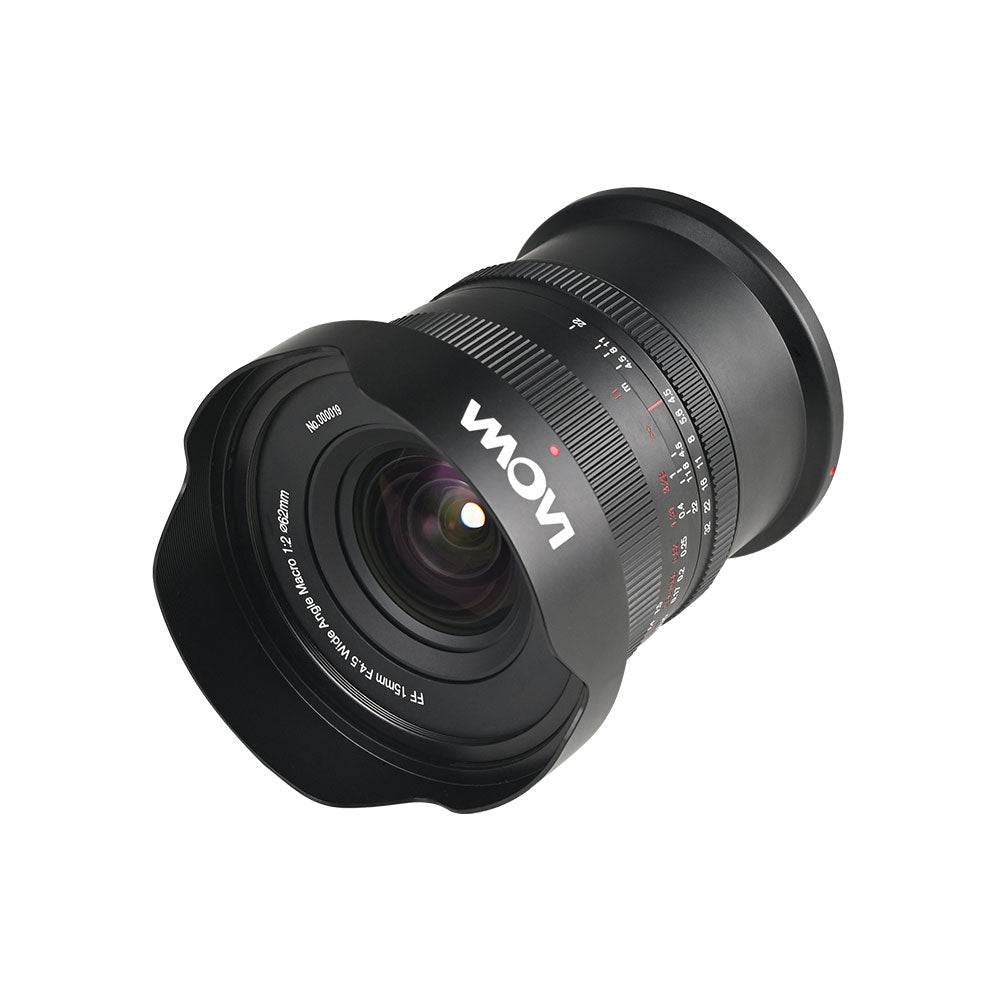 15mm f/4.5 0.5X Wide-Angle Macro for Canon RF Mount