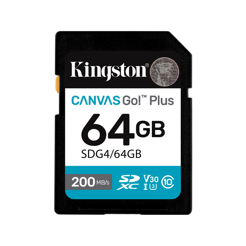 Carte Mémoire SDXC Canvas Go Plus UHS-I V30 64GB
