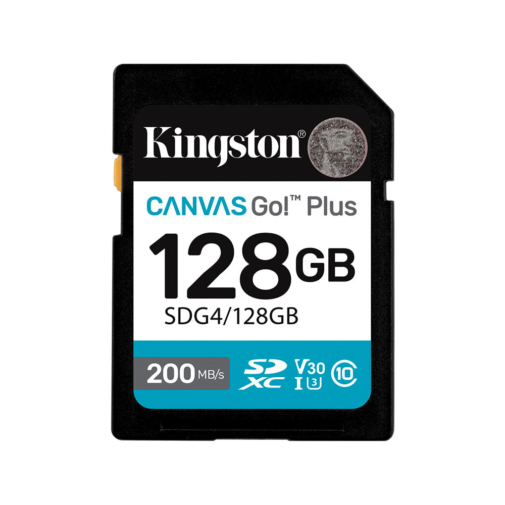 Carte Mémoire SDXC Canvas Go Plus UHS-I V30 128GB