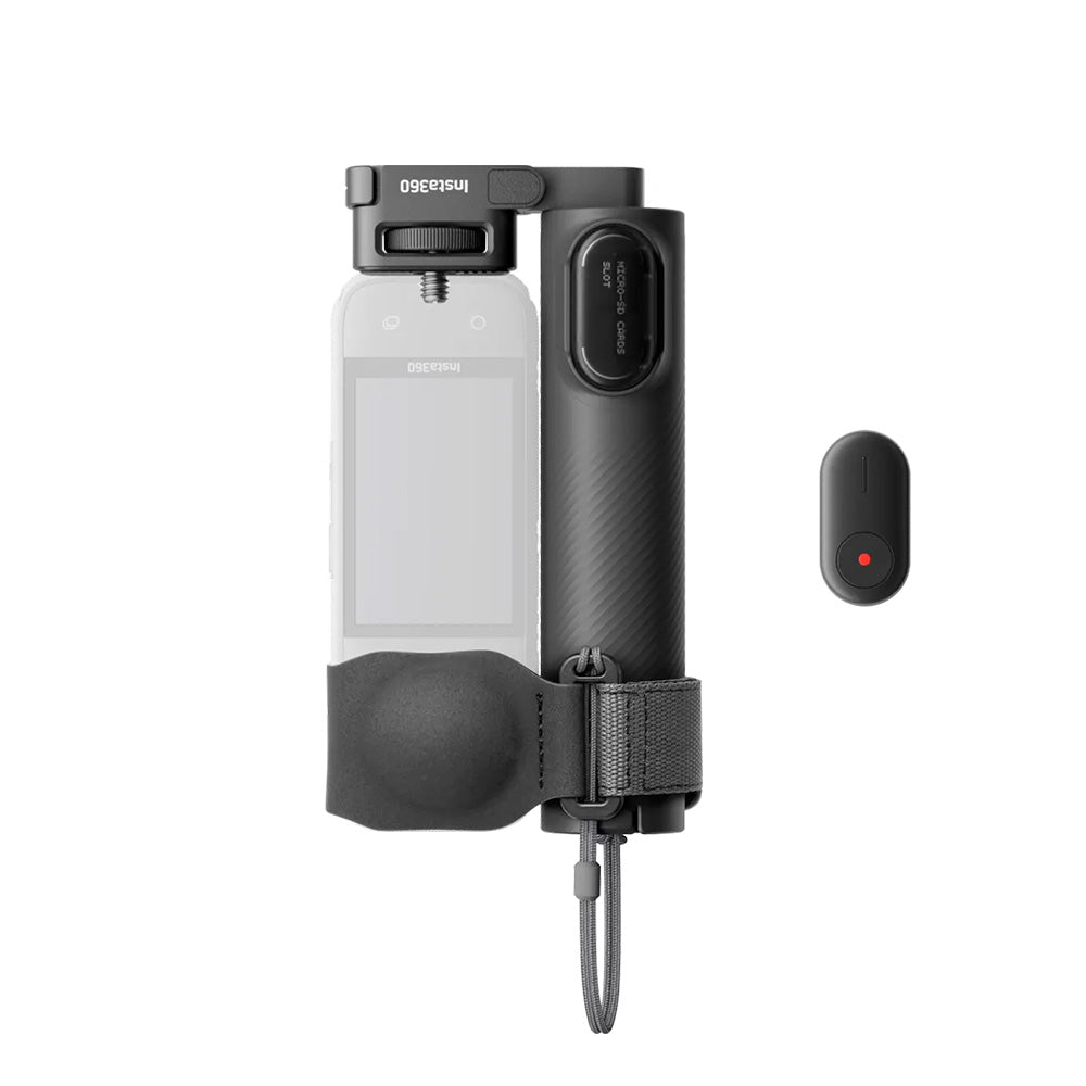 Perche rabattable 2-en-1 avec télécommande