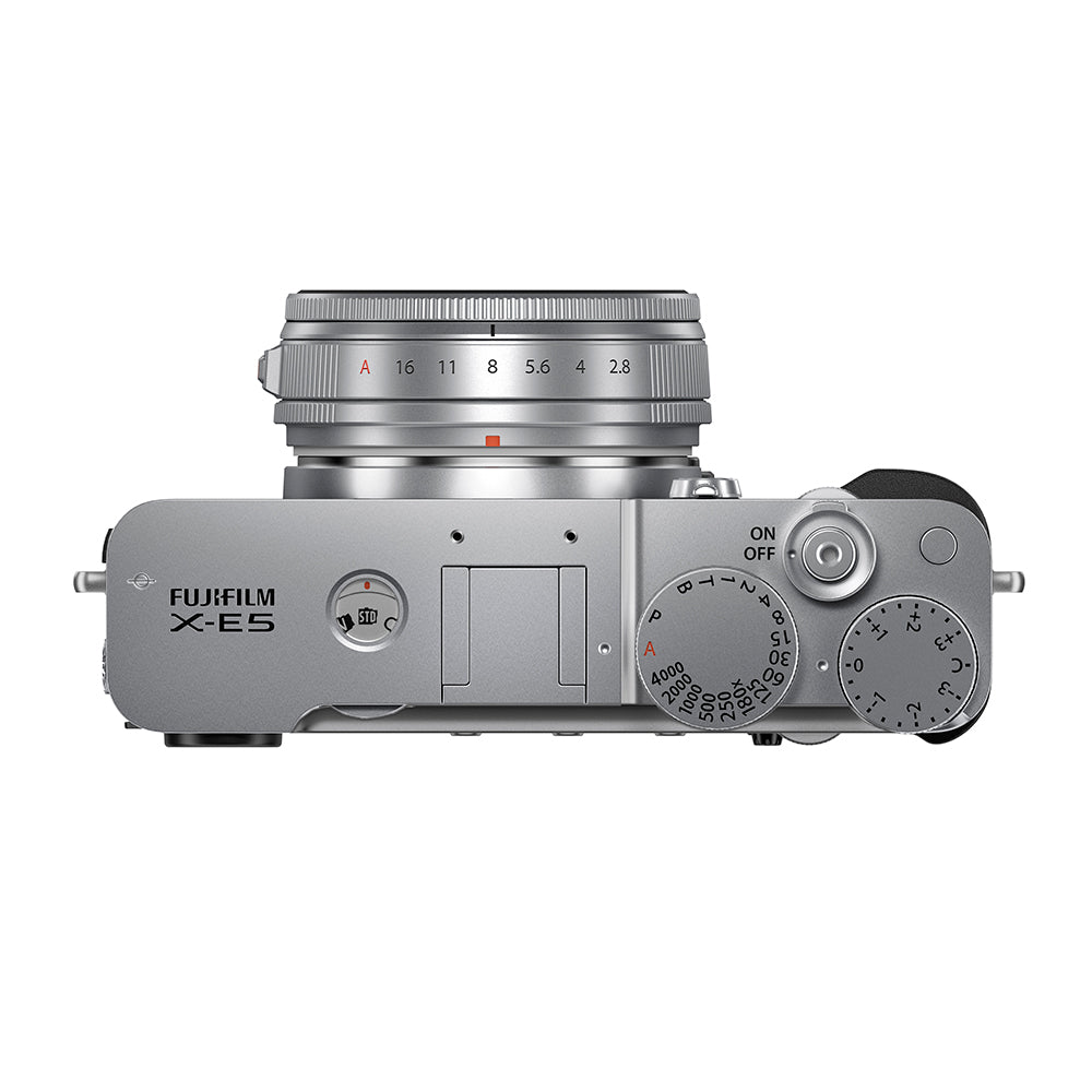 X-E5 avec XF 23mm f/2.8 R WR (Argent)