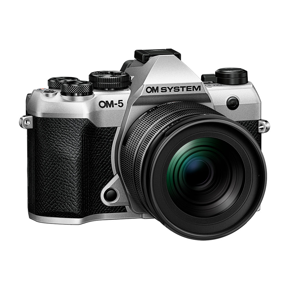 OM-5 Mark II avec 12-45mm f/4.0 PRO (Argent)