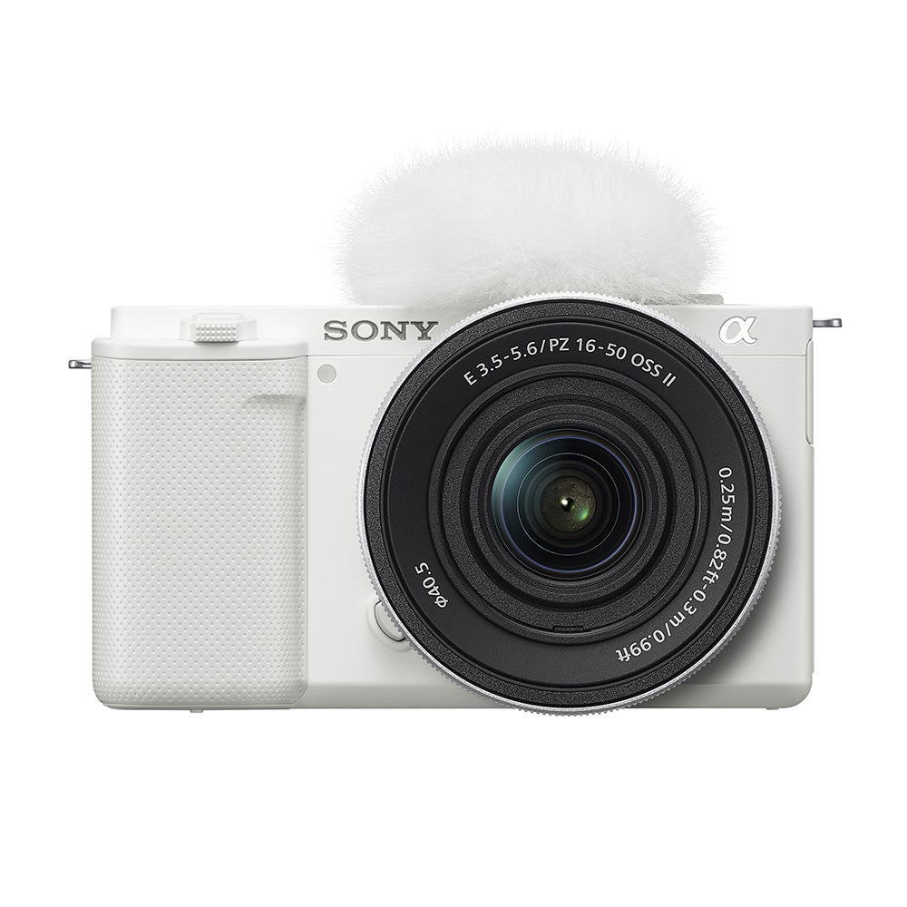 ZV-E10 avecE PZ 16-50mm f/3.5-5.6 OSS II (Blanc)