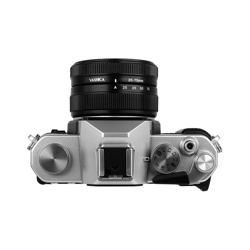 Yashica FX-D 100 Digital Film Simulation Camera (Silver