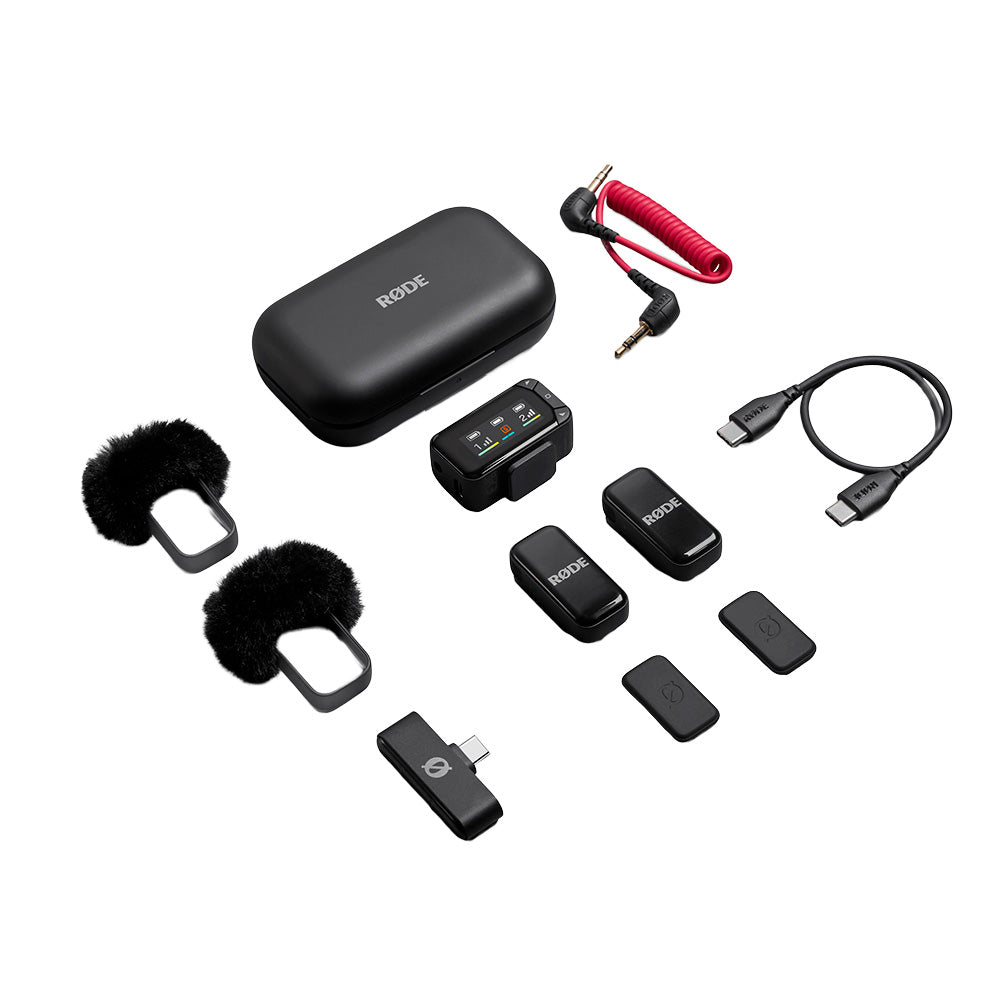 Rode Wireless Micro a/ Module Camera (USB-C, Noir)