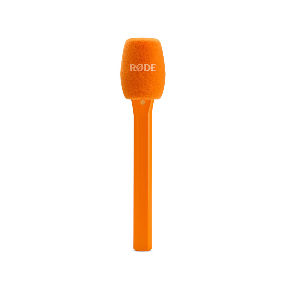 Adaptateur à Main Interview Micro (Orange)