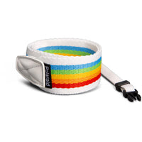 Camera Flat Strap (Rainbow White)