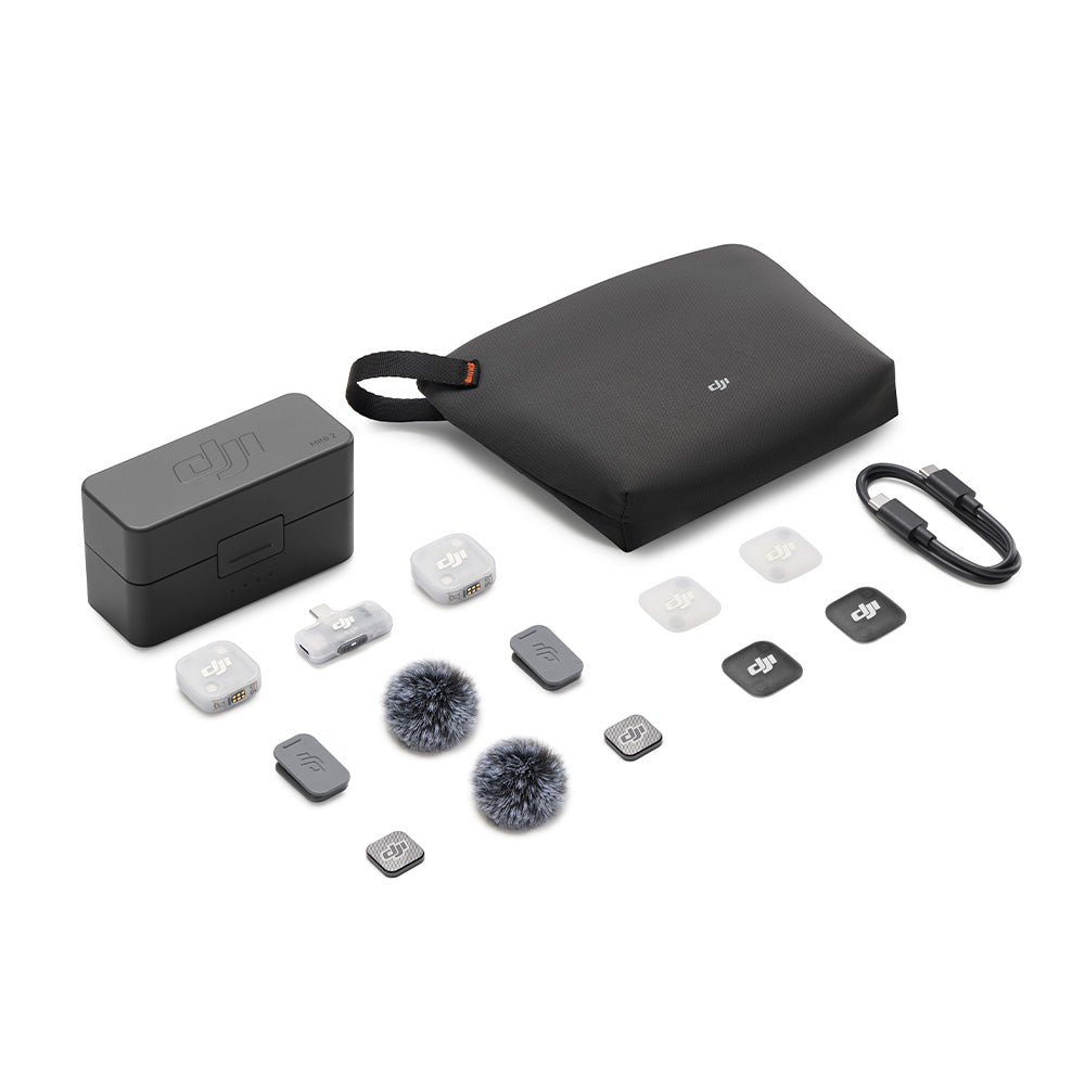 Mic Mini 2 (2 TX + 1 Mobile RX + Charging Case)