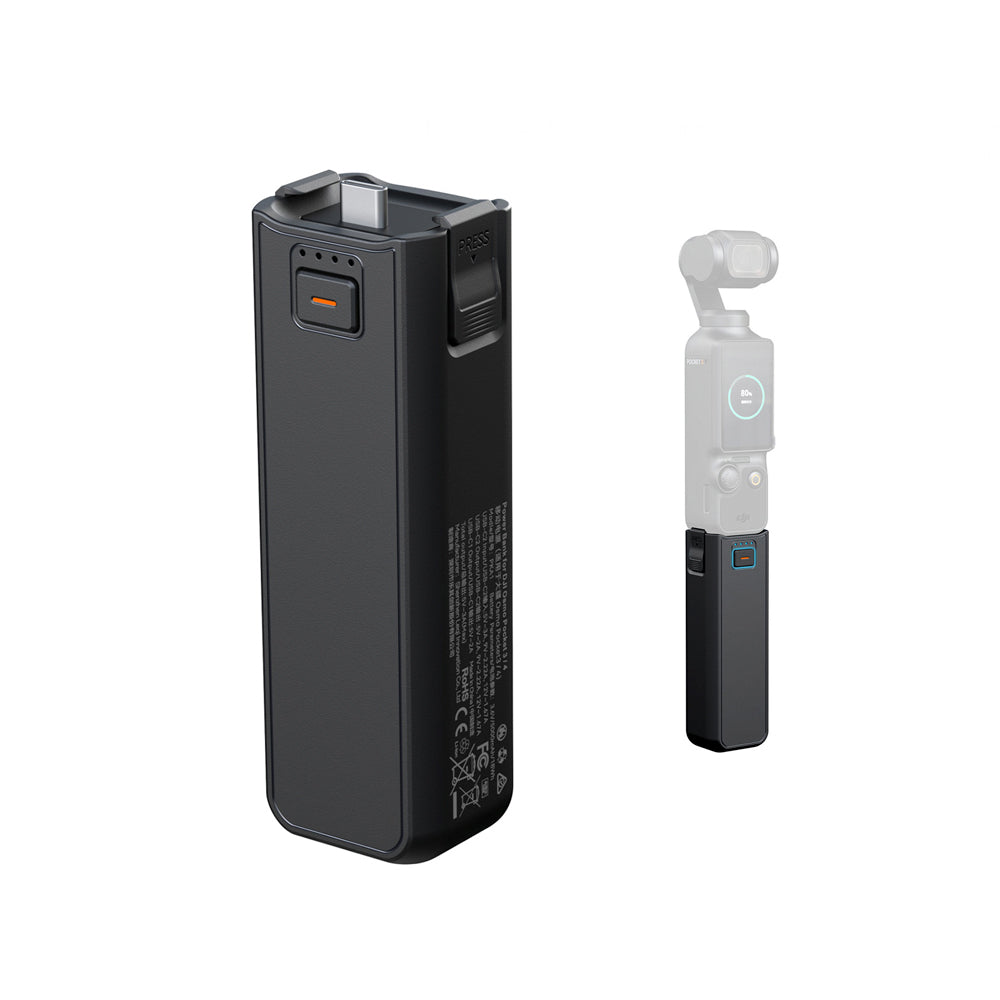 Grip-Designed Powerbank for DJI Osmo Pocket 4 / 3