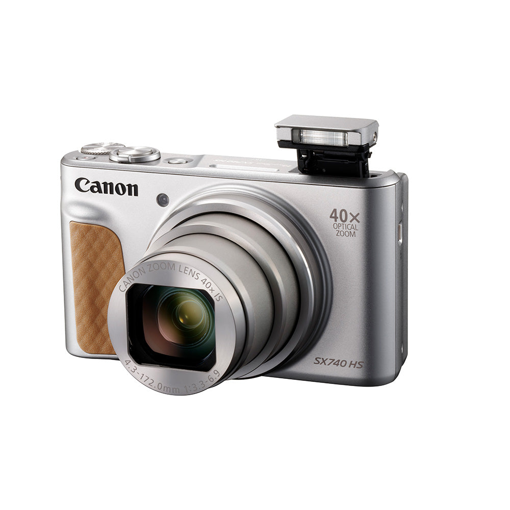 PowerShot SX740 HS Digital Camera (Silver)