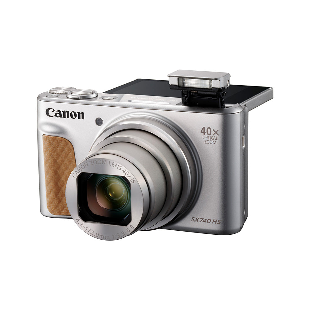 PowerShot SX740 HS Digital Camera (Silver)