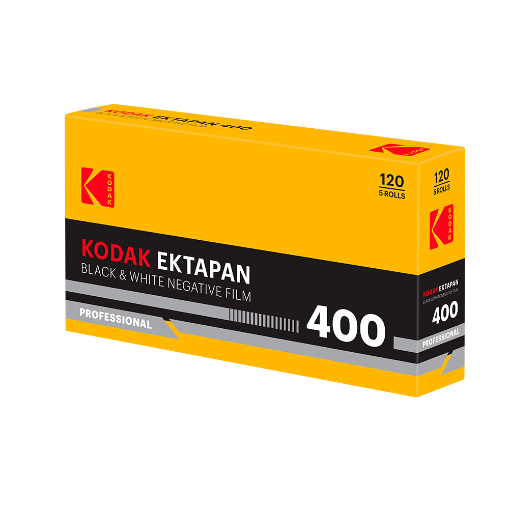 EKTAPAN 400 Black & White Negative Film (120 Roll Film, 5-Pack)