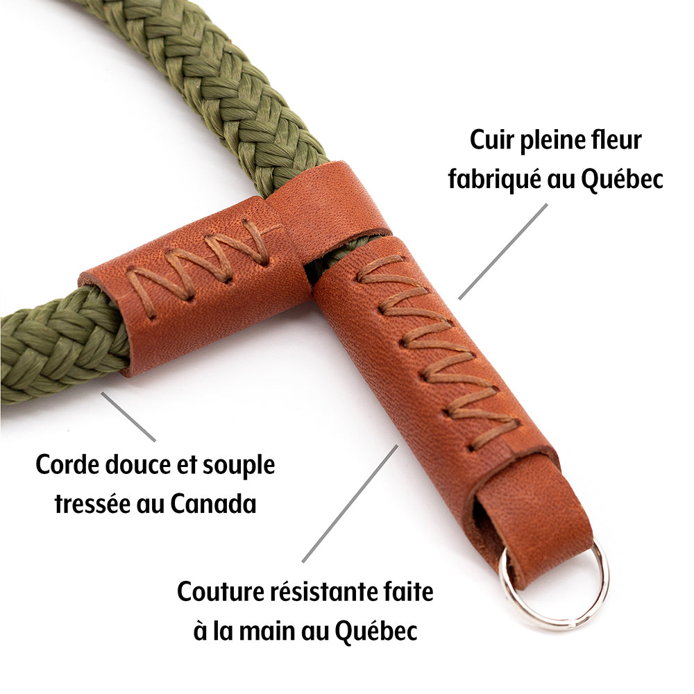 Courroie F1.8 pour poignet en corde (Kaki)