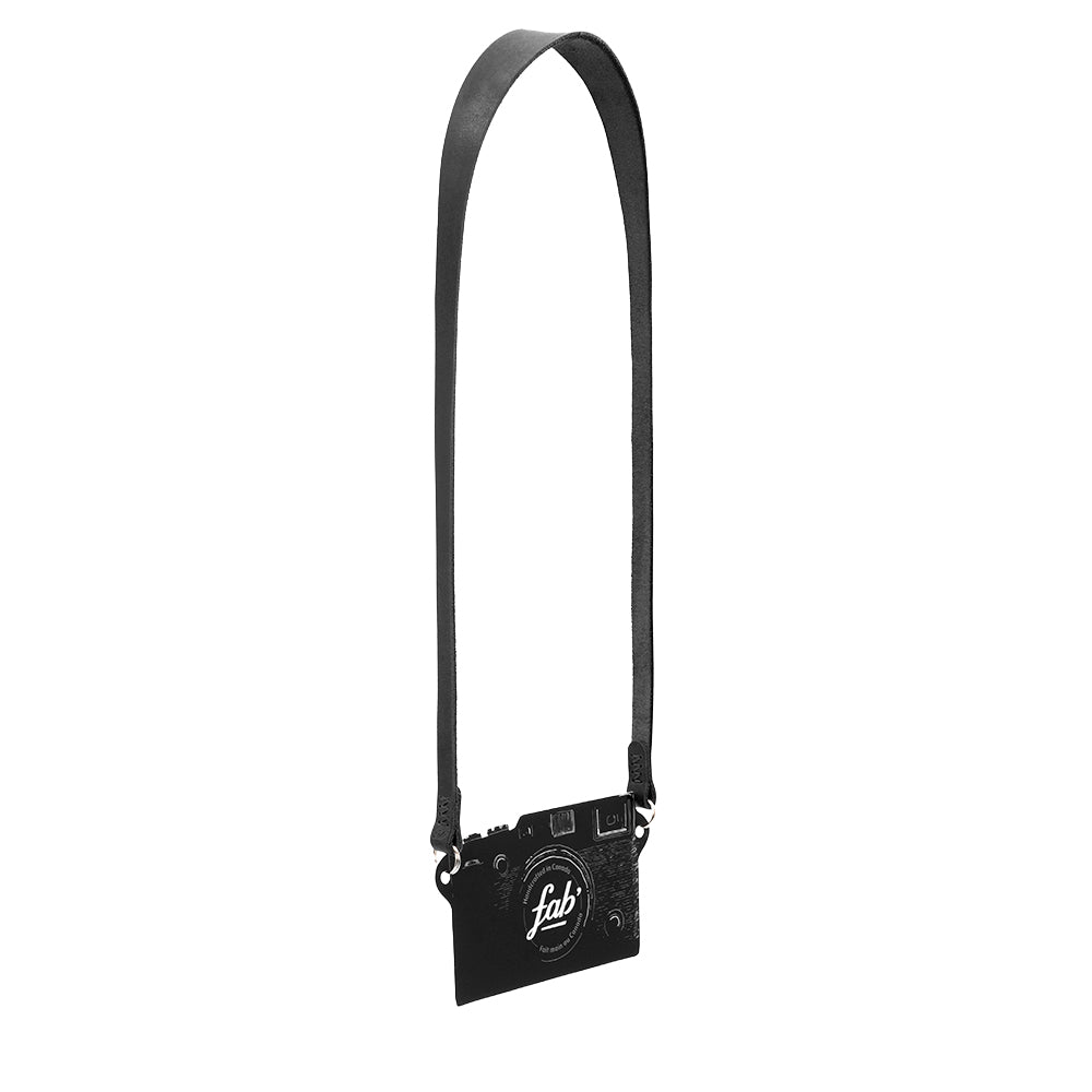 Courroie F5 de longeur 47po (M-L/Cuir Noir)