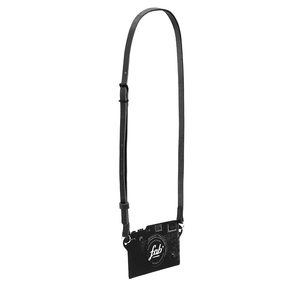 F5.6 Mark II Adjustable Leather Camera Strap 43'' to 53'' (Black)