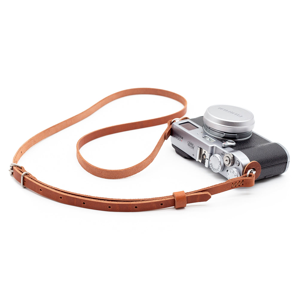 F5.6 Mark II Adjustable Leather Camera Strap 43'' to 53'' (Brown)