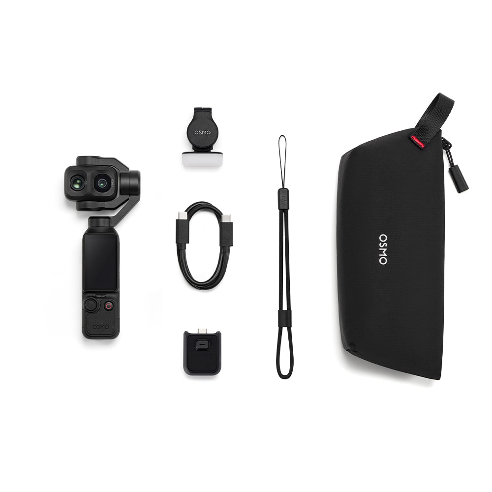 DJI Osmo Pocket 4P Édition Vlog (Noir)