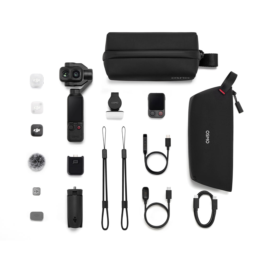 DJI Osmo Pocket 4P Édition Vlog (Noir)