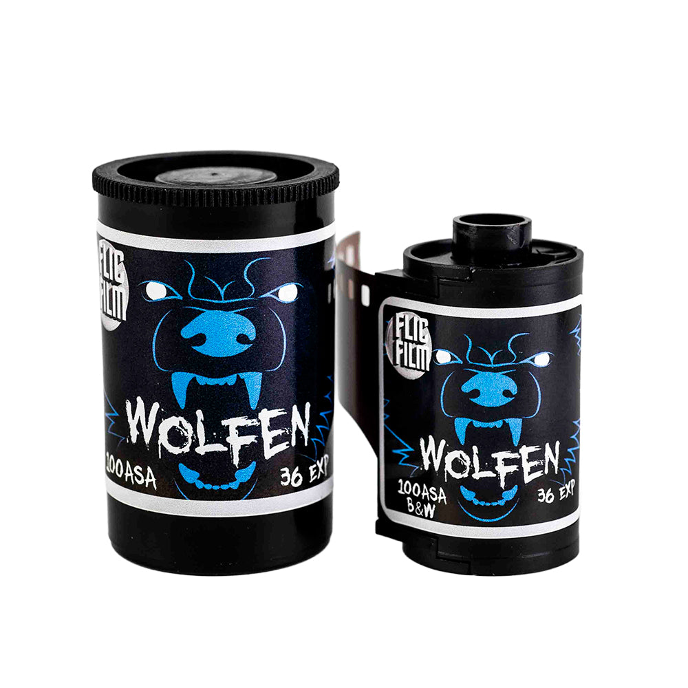 Wolfen 100 Black and White Film (35mm Roll Film, 36 Exposures)