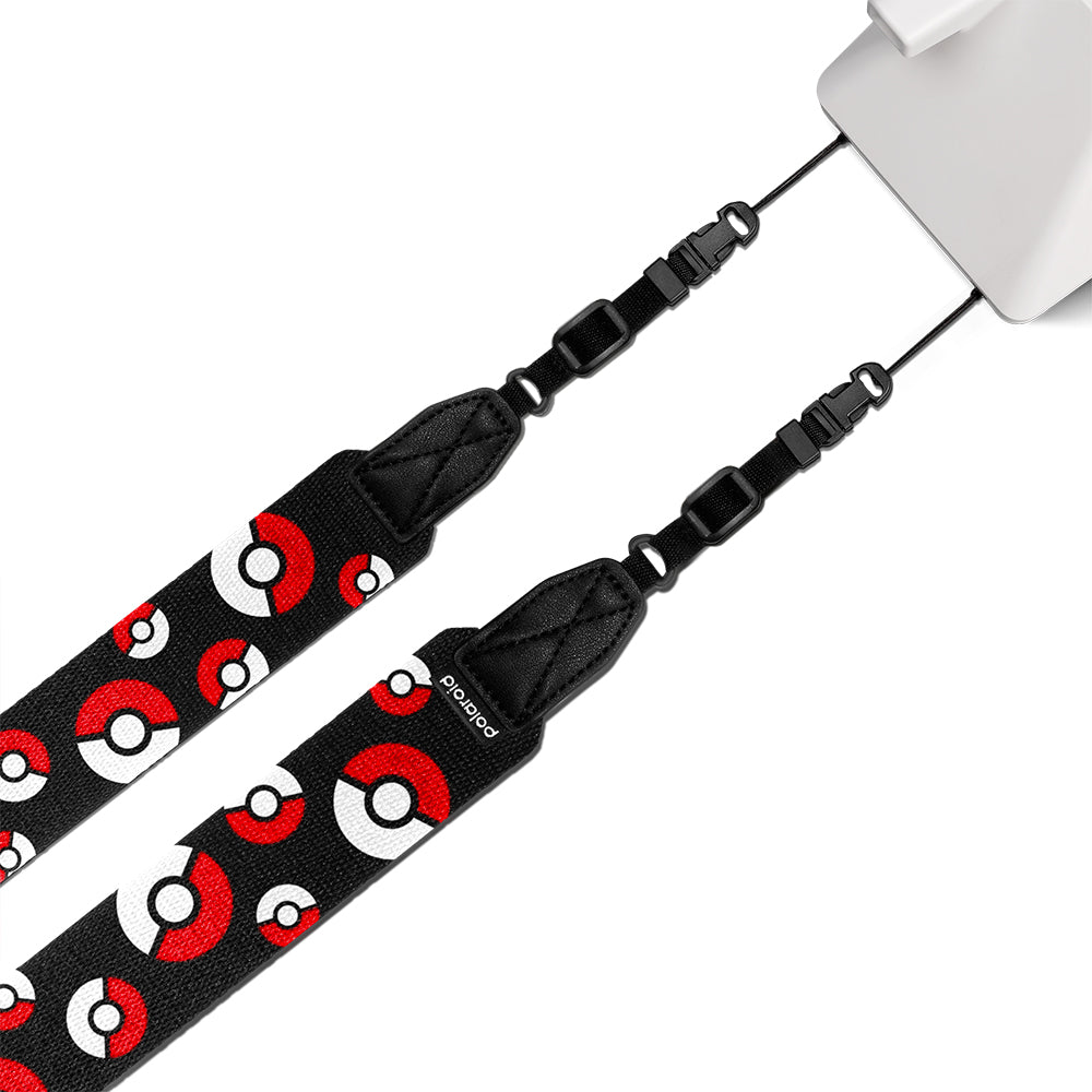 Camera Strap Flat (Pokémon Pokeball Edition)