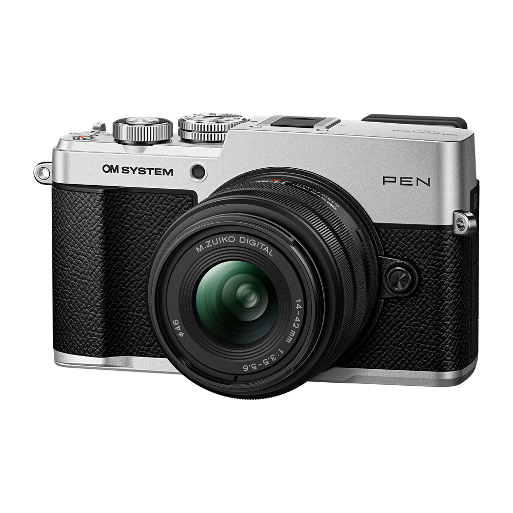 PEN and 14-42mm f/3.5-5.6 III (Silver)