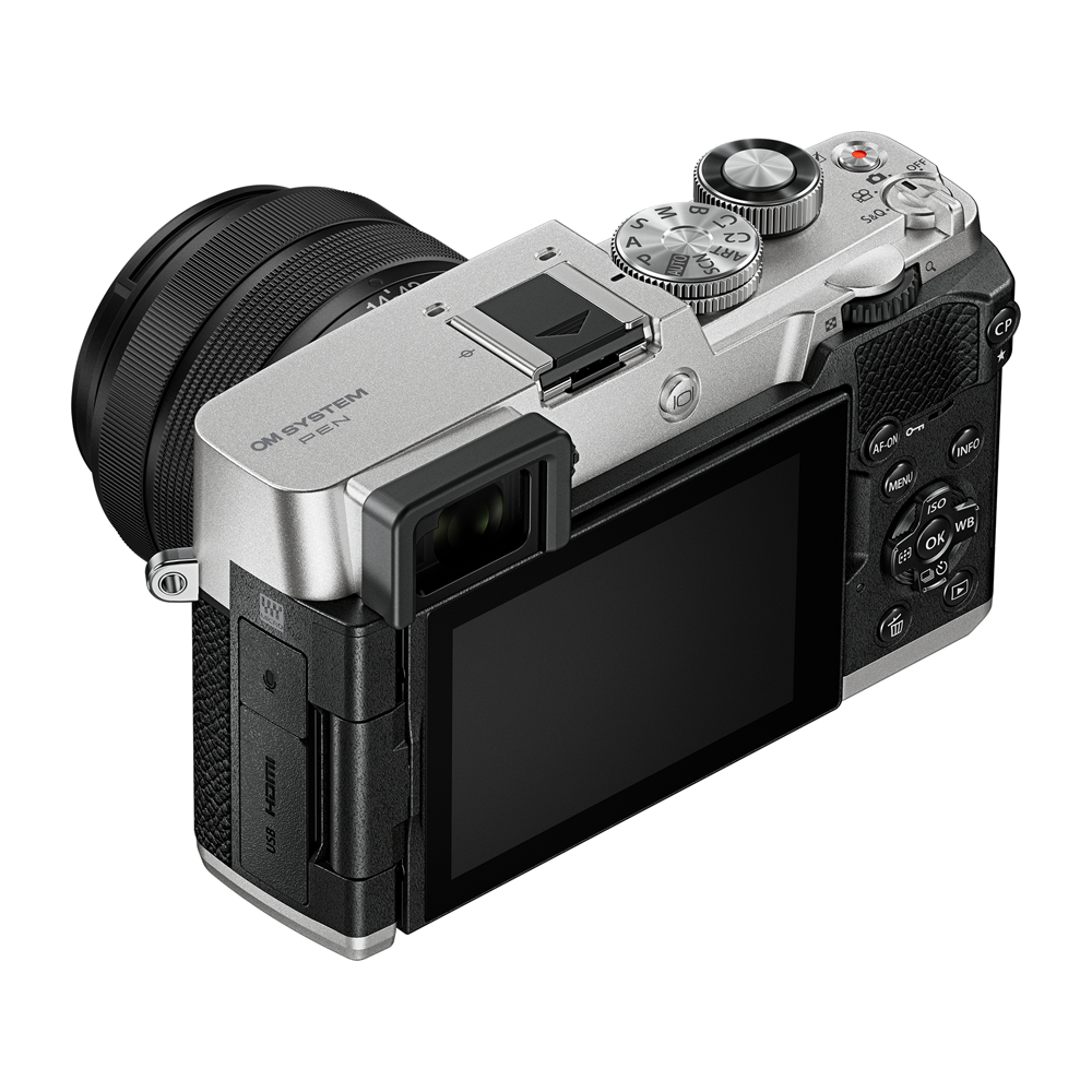 PEN and 14-42mm f/3.5-5.6 III (Silver)