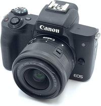 USED (8) - Canon M50 mark II + 15-45mm + Videomic GO