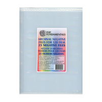 Archival Negative Files for 120 Film (25 Sheets)