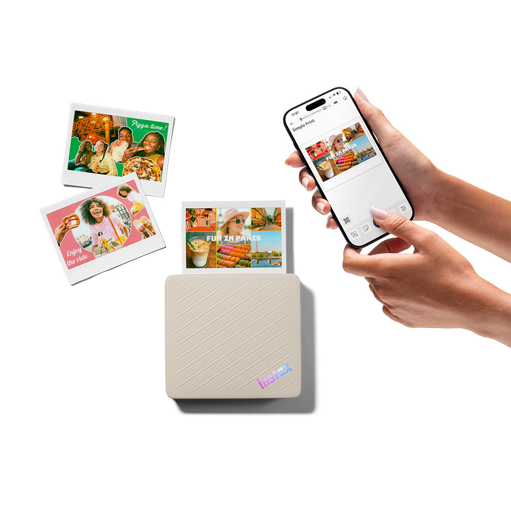 Instax Link WIDE 2 Smartphone Printer (Beige)