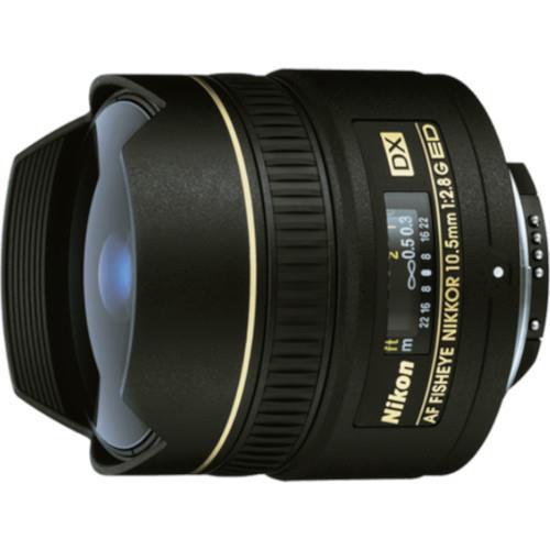 USED (8) - Nikon AF DX Fisheye-NIKKOR 10.5mm f/2.8G ED