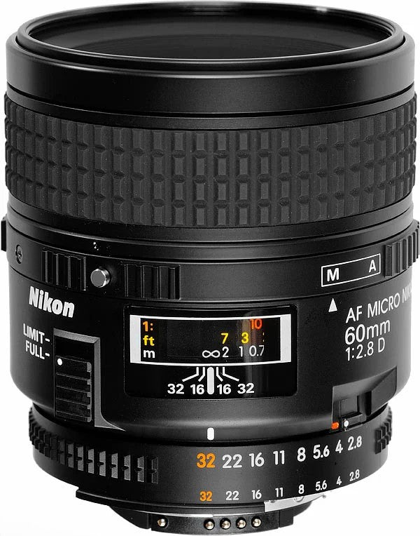 USED (8) - Nikon AF-S Micro NIKKOR 60mm f/2.8G ED