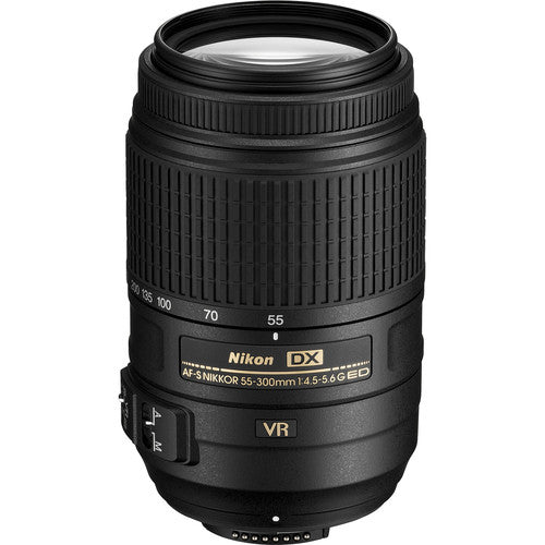 USED (8) - Nikon AF-S DX NIKKOR 55-300mm f4.5-5.6G ED VR